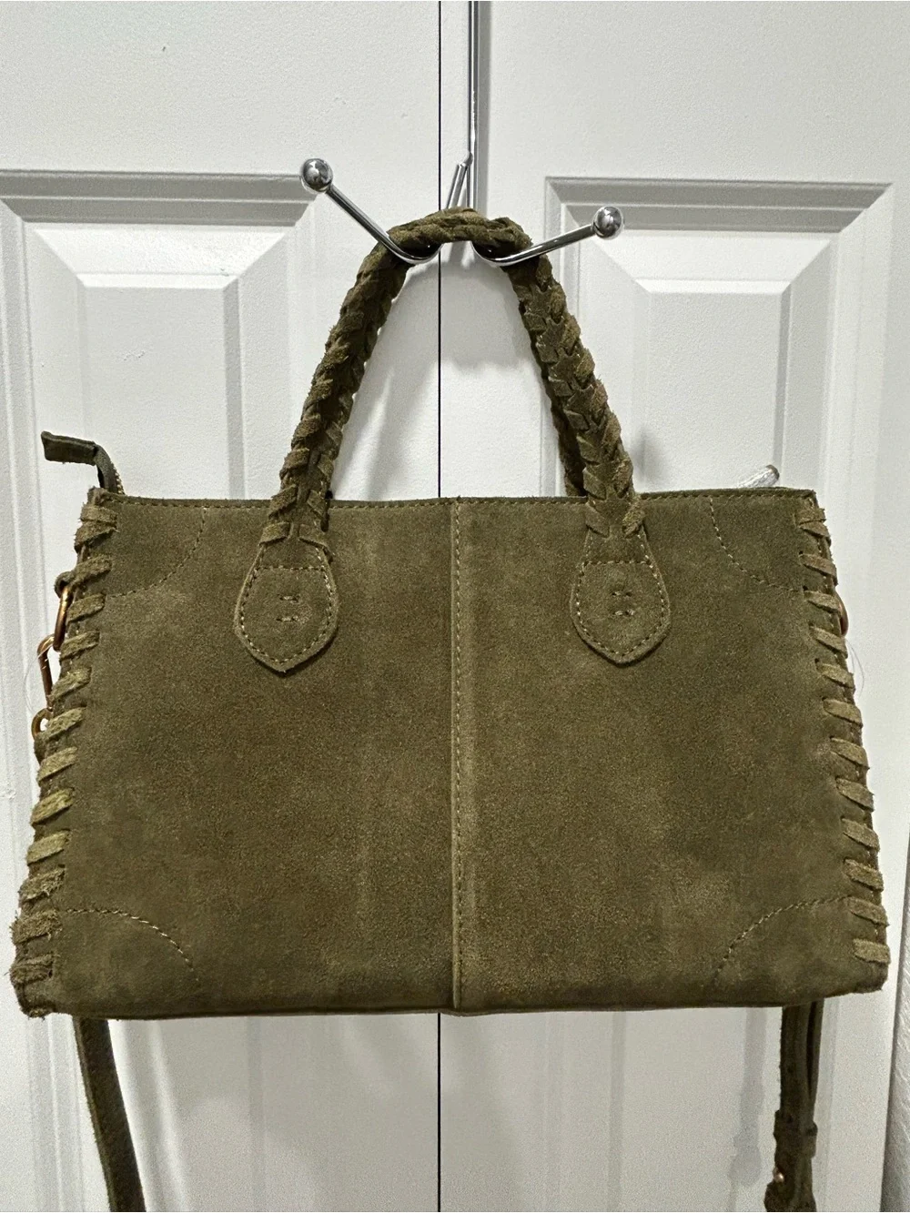 margot olive suede